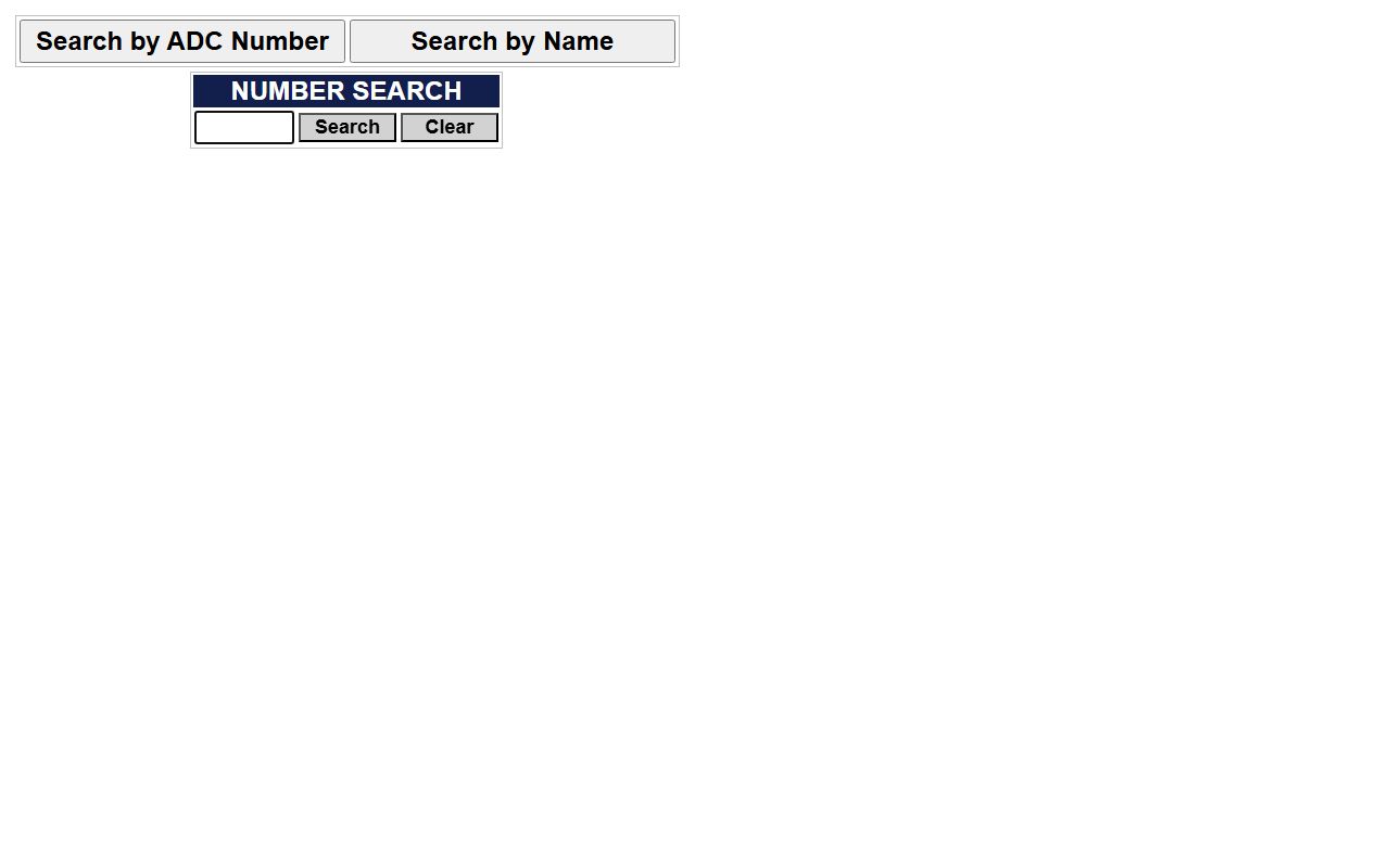Arizona state prison inmate database search interface